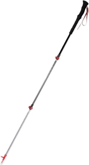 Hiking Trekking Poles Trekking Poles Adjustable Hiking Poles Aluminum Alloy Walking Poles Sticks for Camping Hiking Sticks for Trekking(Black)