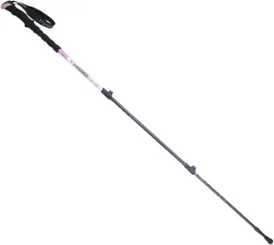 Hiking Trekking Poles Trekking Poles Hiking Poles Lightweight Walking Sticks Foldable Aluminum for Camping Hiking Sticks for Trekking(Pink)