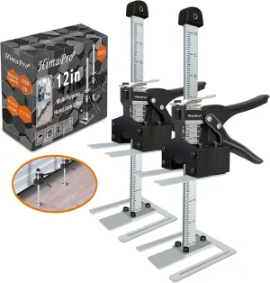 HimaPro 12 Inch Labor Saving Arm Jack | Drywall Lift, Hand Lifting Tool Jack Set, Cabinet Jack, Lever Arm Lifter, Multi-Function Height Adjustment Lifting Device- 2 Pieces Upgraded Version