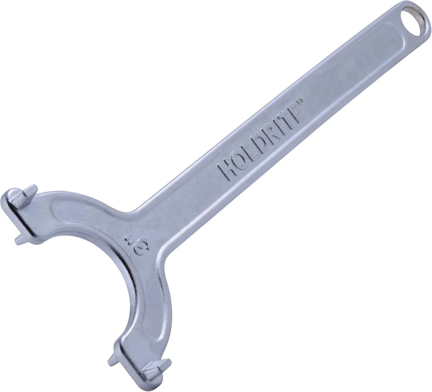 HoldRite TRT2-3 TestRite Spanner Ring Wrench, Testing, 2 to 3 Inch Pipe Size DWV Tools, Silver
