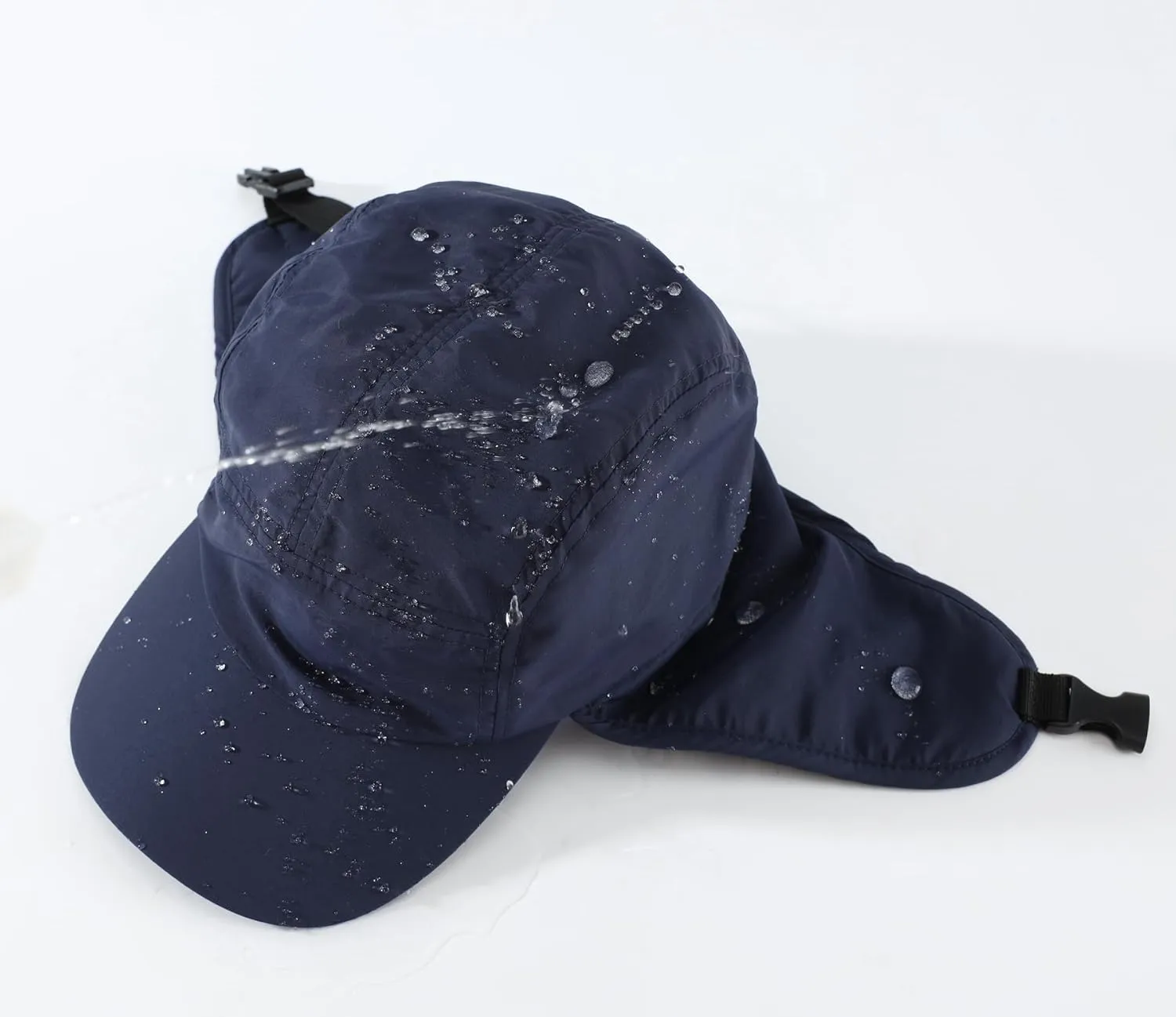 Home Prefer Mens Winter Hat Warm UPF50  Baseball Hat with Earflaps Fleece Lined Waterproof Trooper Trapper Hat