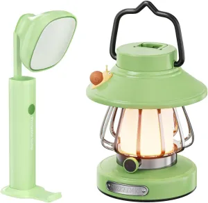 HOMY LED Rechargeable Camping Light,3 Modes Outdoor Flashlight Light with Magnetic Magnet, Waterproof Portable Tent Light, can Move 180 Degrees lamp Head, Hiking Power Outage