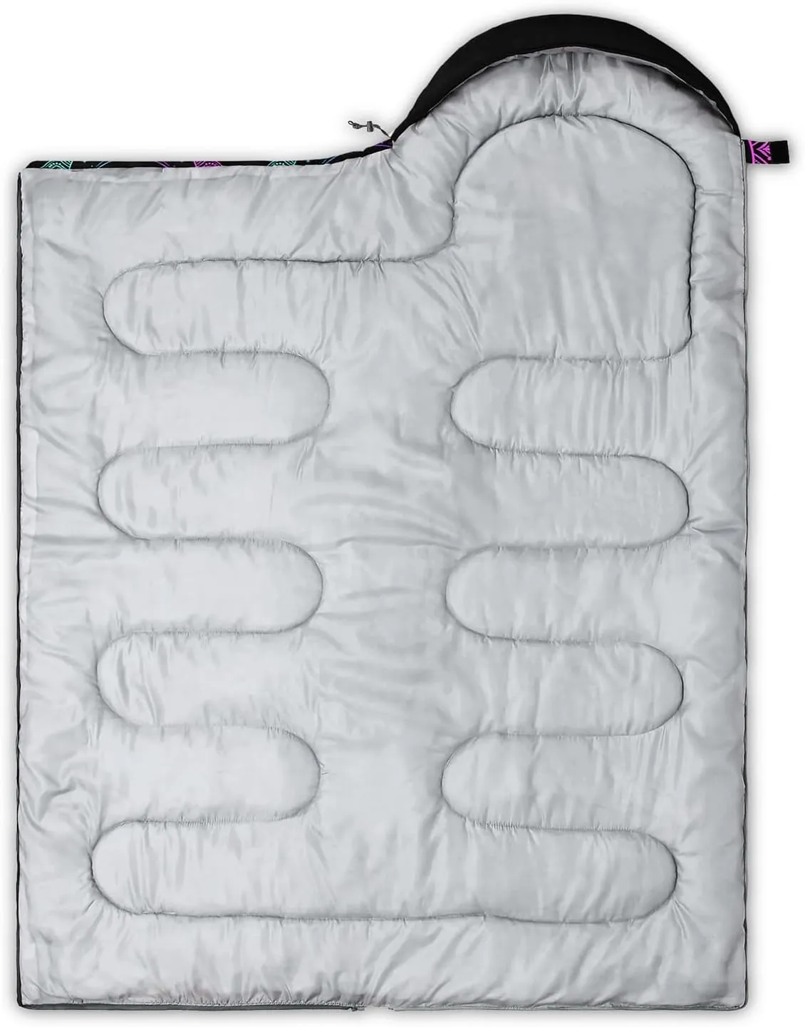 HOSIMA Boho Butterfly Sleeping Bags for Adults Cold Weather&Warm Weather Kids Sleeping Bags for Camping Hiking Travel-Compact Mummy Sleeping Bag,Ultra Light Sleeping Bag for Backpacking.