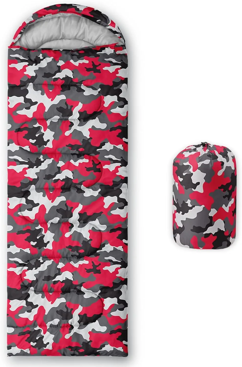HOSIMA Butterfly Sleeping Bags for Adults and Kids for Camping,Black Gothic Ultralight Sleeping Bag for Cold Weather Summer.
