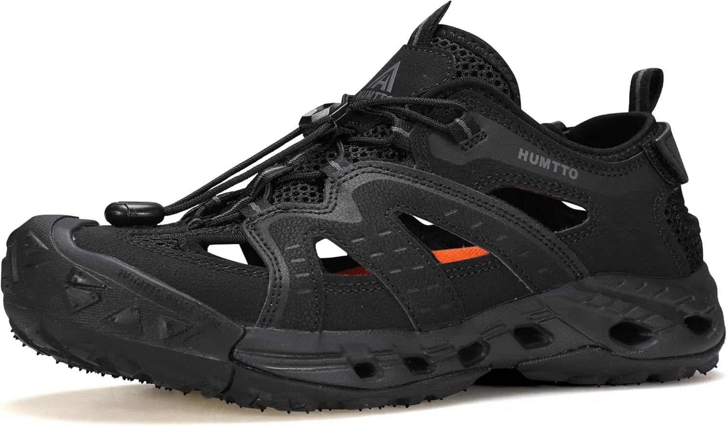 HUMTTO Women's Amphibious Closed Toe Hiking Sandals Quick-Dry Water Shoes Non-Slip Athletic Adjustable Outdoor Fisherman Summer Beach Walking Travel Sandals