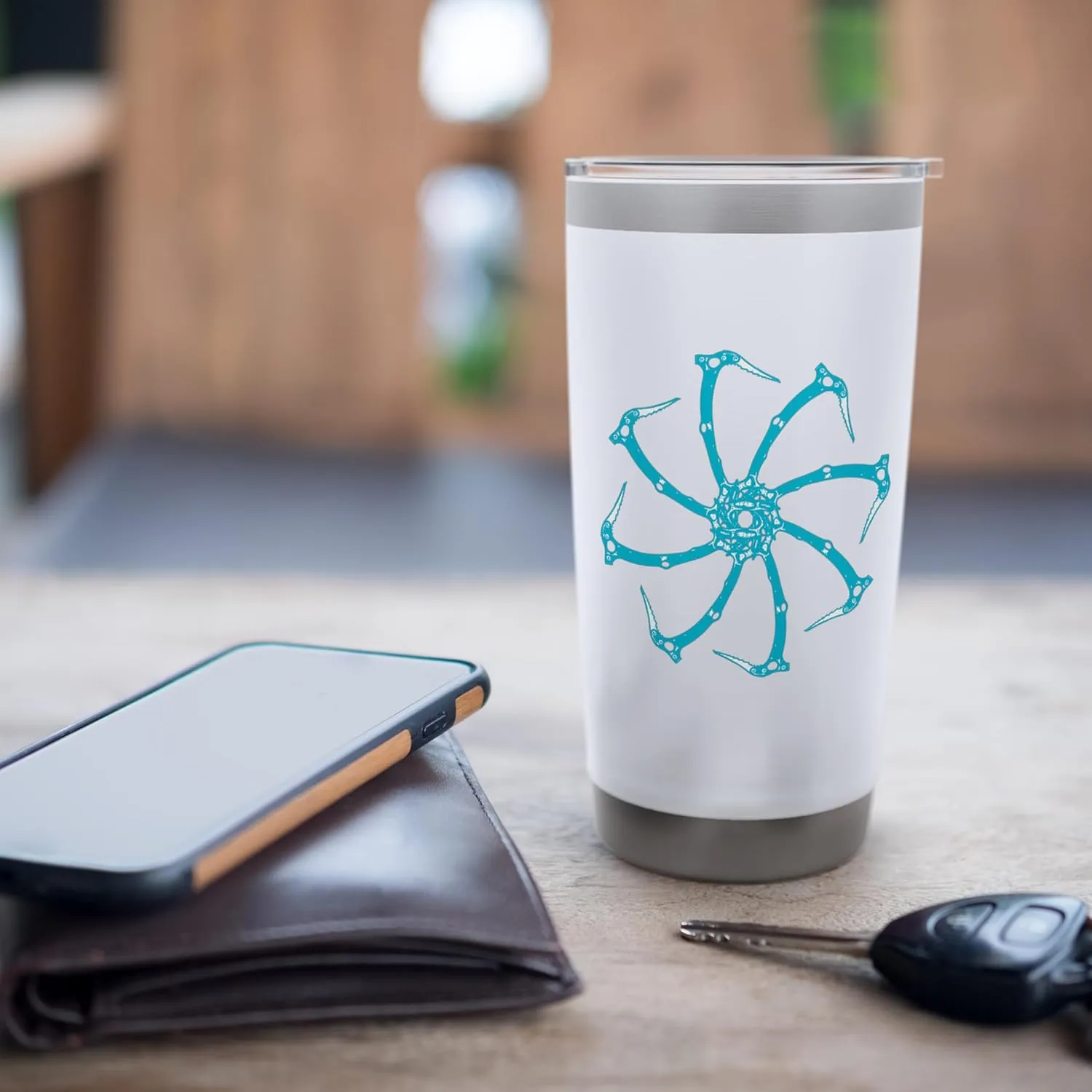 Ice Climbing Tool Spindle Stainless Steel Insulated Tumbler