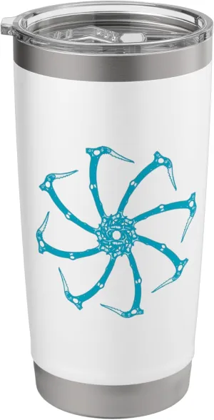 Ice Climbing Tool Spindle Stainless Steel Insulated Tumbler