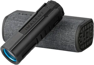 IMALENT LD35 EDC Flashlight 1200 Lumens, Compact LED Flashlight Powered by Rechargeable Battery with Charging Box Suitable for Camping, Emergencies, Outdoors (Black)
