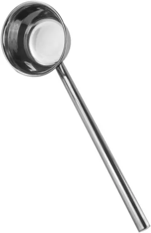 IMIKEYA Kitchen Supply Stainless Steel Water Ladle Thicken Spoon Soup Scoop Easy to Maintain