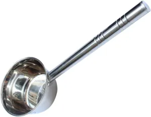 IMIKEYA Long Handle Water Spoon Stainless Steel Ladle Pour Spout Bailer for Restaurant and Kitchen