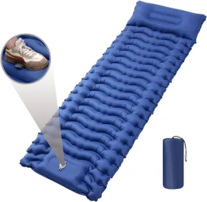 Inflatable Tents for Camping, Thick Durable Insulated Camping Sleeping Pads, Waterproof, Ultralight & Compact Sleeping Pad for Camping, Backpacking, Hiking, Traveling