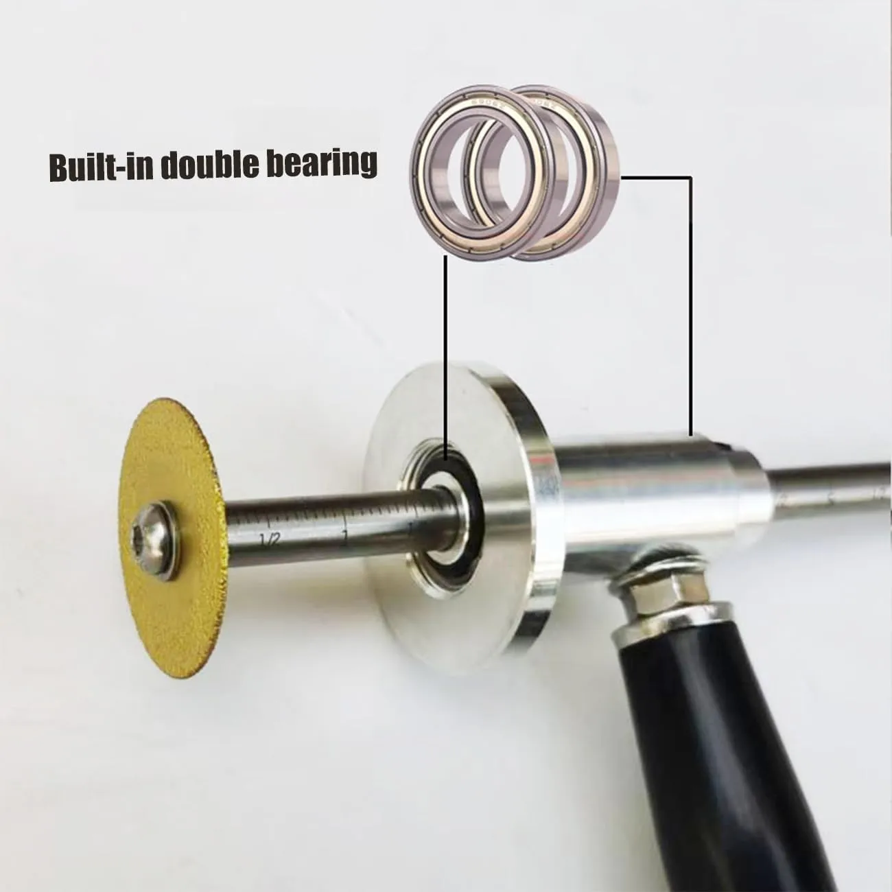 inside pvc pipe cutter for drill, adjustable steel precision cutting tool, Stainless Steel Plumbing Drill, Suitable for Finishing Plastic Channels for Workshops and Gardens (1pcs, 5wheels)