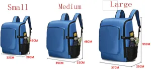 IOCCIOBB First Aid Kit Bag, Empty Emergency First Aid Medical Backpacks Travel Rescue Bag,First Responder Storage Survival Trauma Emergency Backpack For Hiking Camping(A04,L)