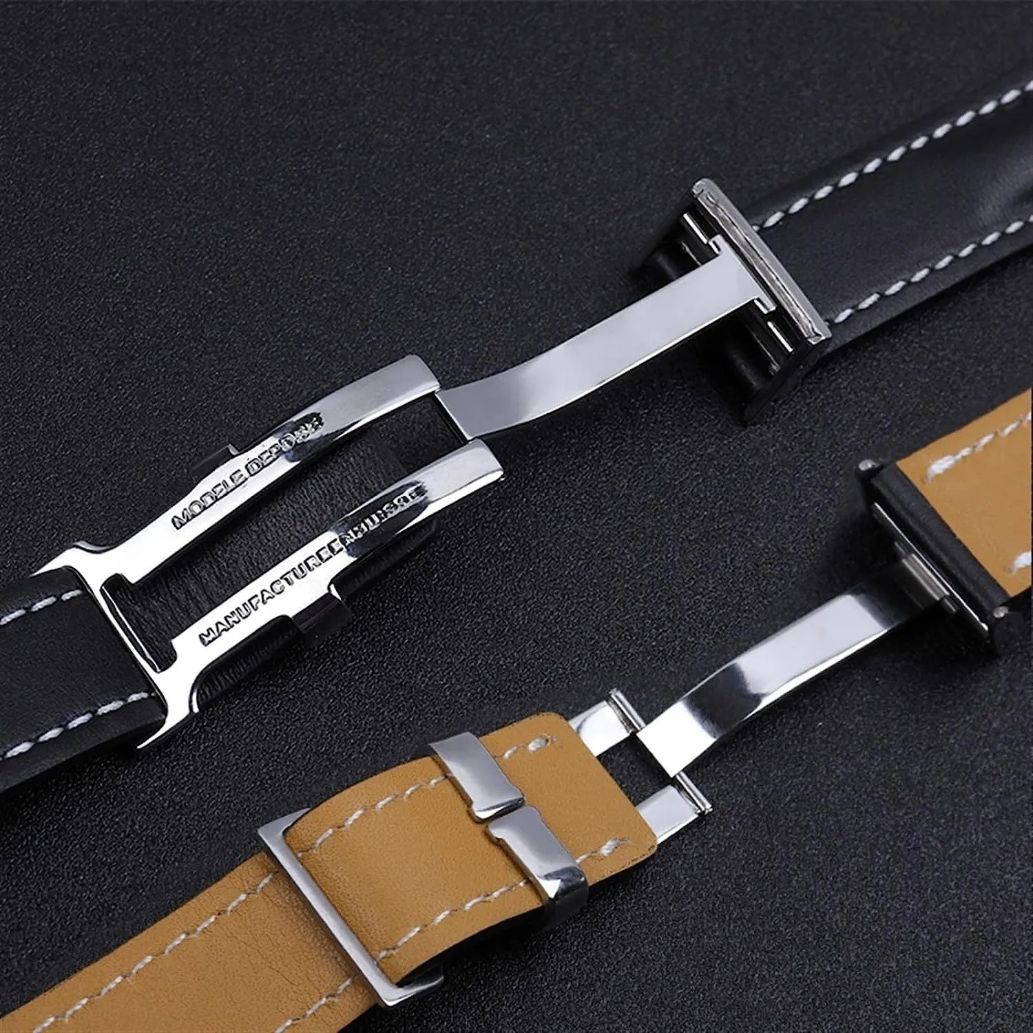 Italy Genuine Leather watch band for Breitling Premier B01 Colt Chronograph Avenger AVIATOR Strap with 316L Stainless Steel buckle 22/24mm