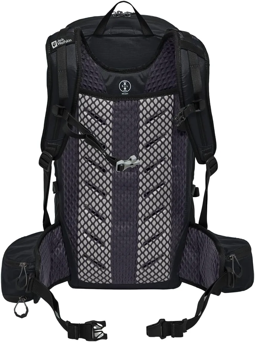 Jack Wolfskin(ジャックウルフスキン) Lightweight Trekking Backpack, 6350_Phantom, One Size