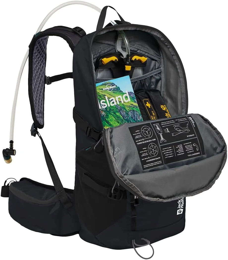 Jack Wolfskin(ジャックウルフスキン) Lightweight Trekking Backpack, 6350_Phantom, One Size