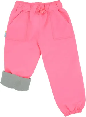 JAN & JUL Kids Toddlers Boys Girls Cozy Dry Water-Proof Rain Snow Pants