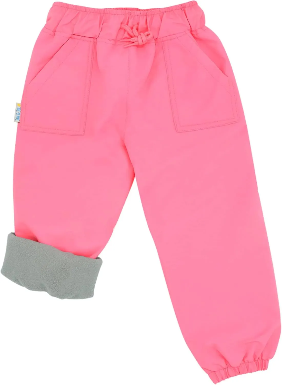 JAN & JUL Kids Toddlers Boys Girls Cozy Dry Water-Proof Rain Snow Pants