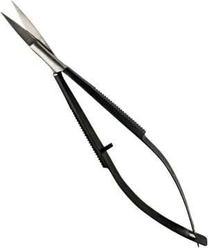 Joey Healy Precision Brow Scissor, Precision Brow Shaping Scissors, Ergonomic Spring Grip, Stainless Steel and Ultra-Maneuvering Eyebrow Trimmers