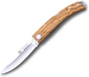 Joker "Ibérica NO138 Sports Folding Knife, 2.95-inch MOVA Blade with Serrated Spine, Fishing, Hunting, Camping, and Hiking Tool. (NO138)