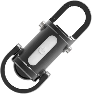 Keychain Flashlight, Alloy Waterproof & Rechargeable Mini Flashlight, Portable Keychain Lighter for Emergency Lighting