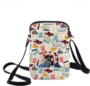 KEYCHIN Outside Musical Crossbody Bag Ponyboy & Johnny Fans Gift Outside Shoulder Bag Musical Merch