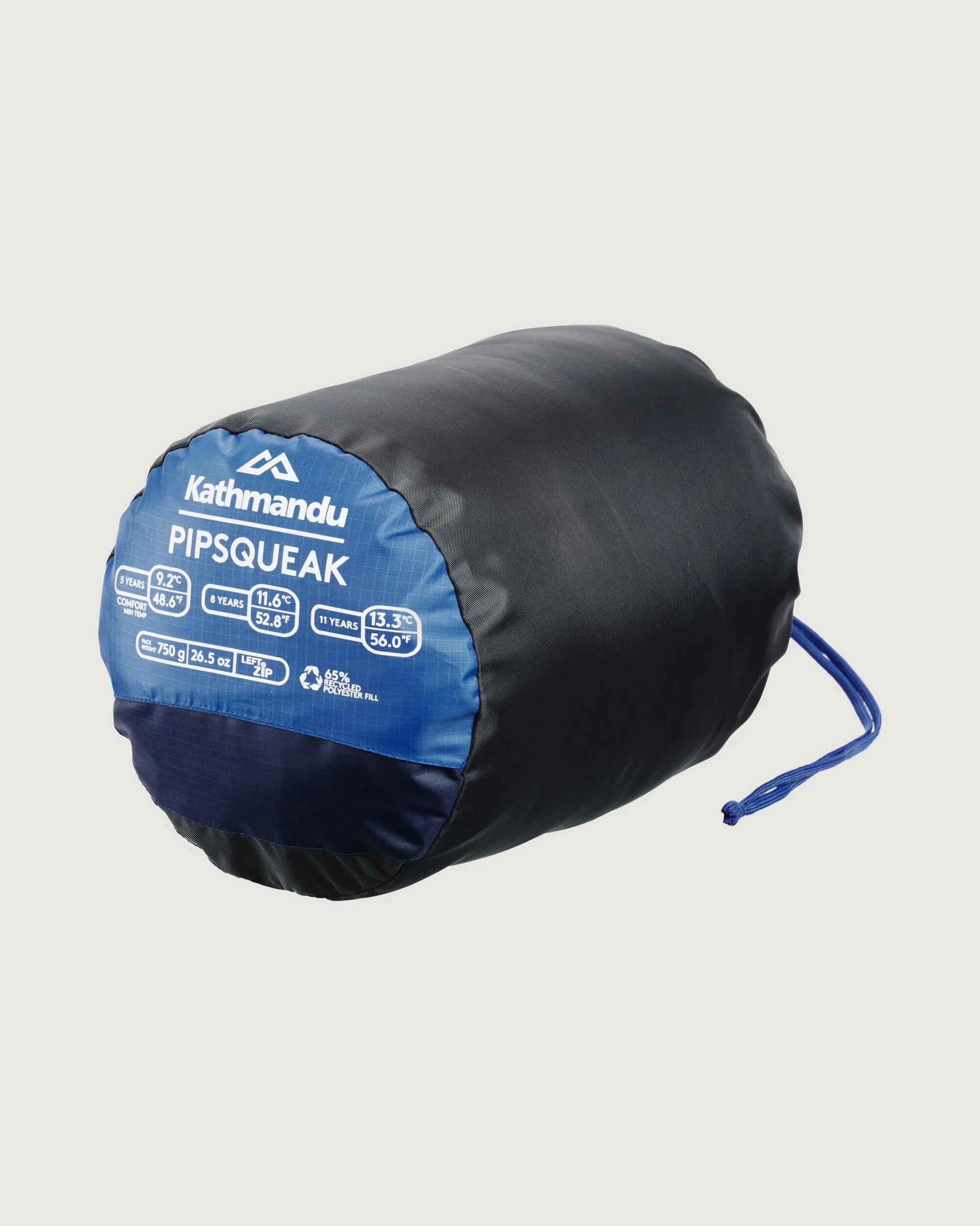 Kids' Pipsqueak Sleeping Bag - Azure/Dark Blue