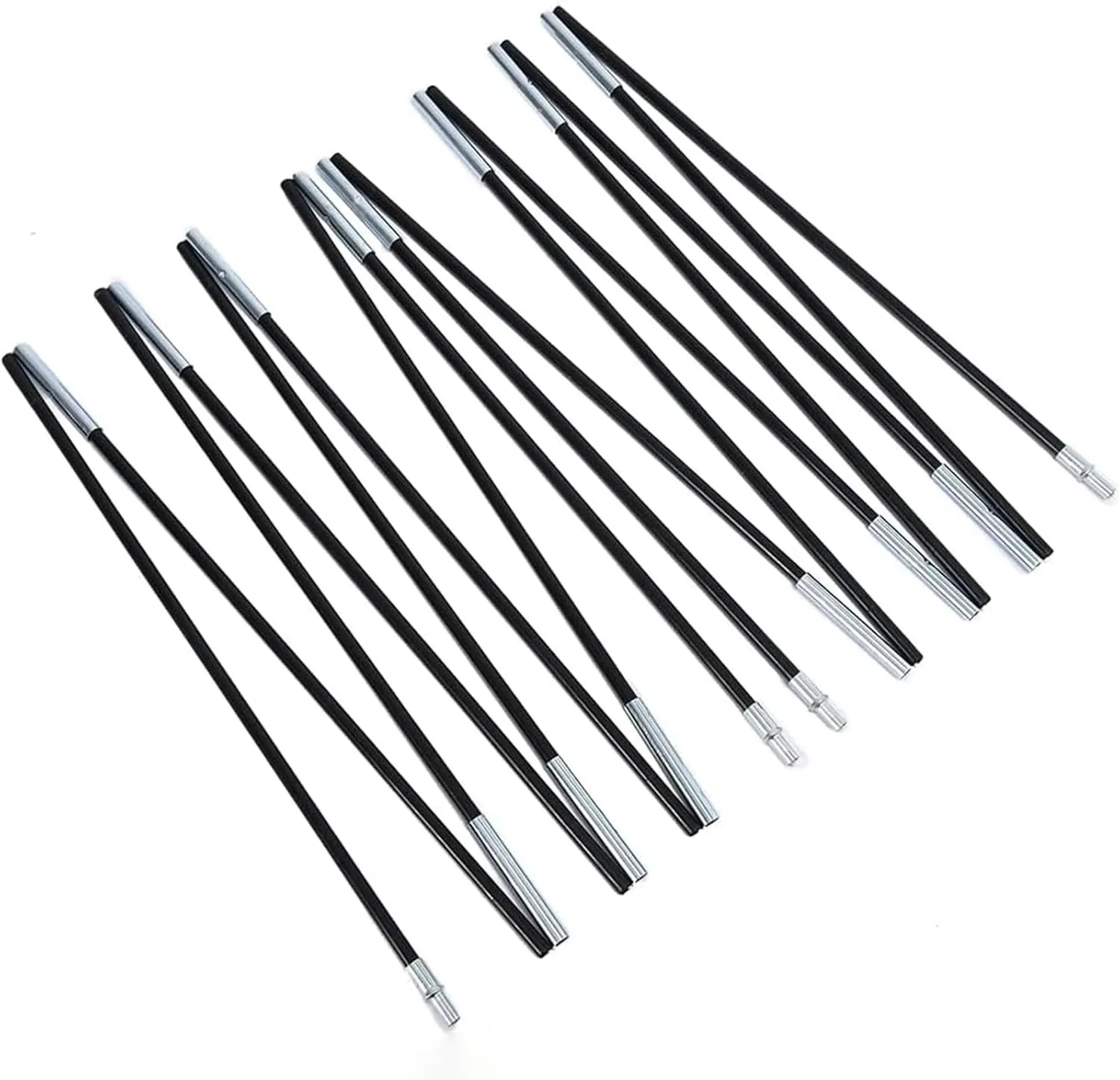 Kids Play Tent Poles 60”*60”*44” Replacement Poles for Child Tent Fiberglass Poles for Space World/Galaxy/Observatory/Dinosaur Style,Length 132"