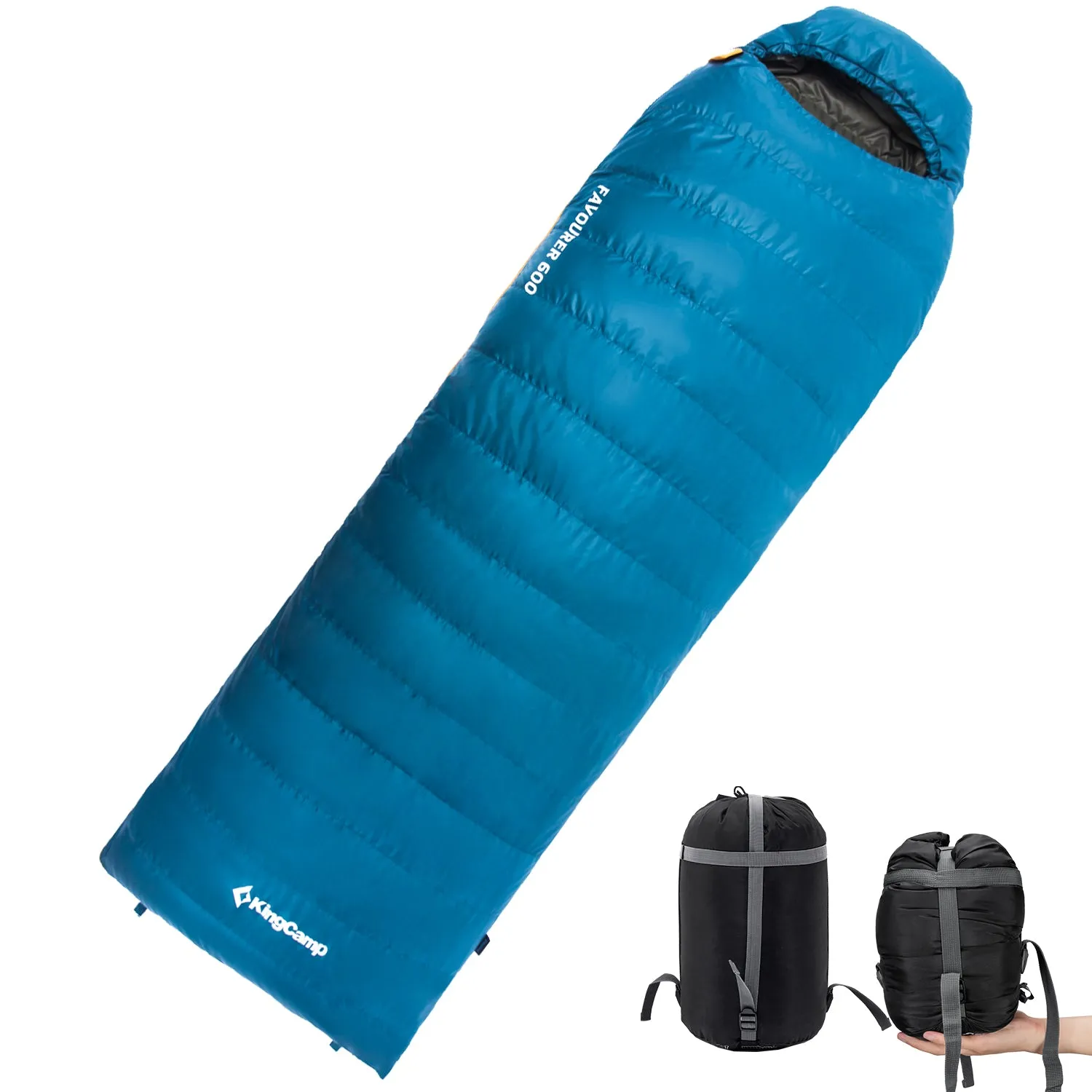 KingCamp FAVOURER 425 Hooded Rectangular Sleeping Bag