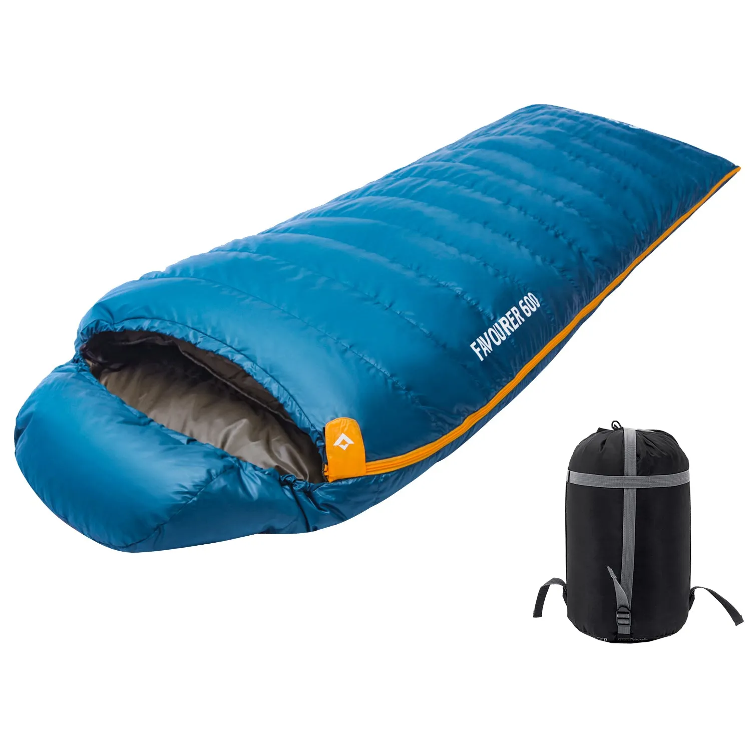 KingCamp FAVOURER 425 Hooded Rectangular Sleeping Bag