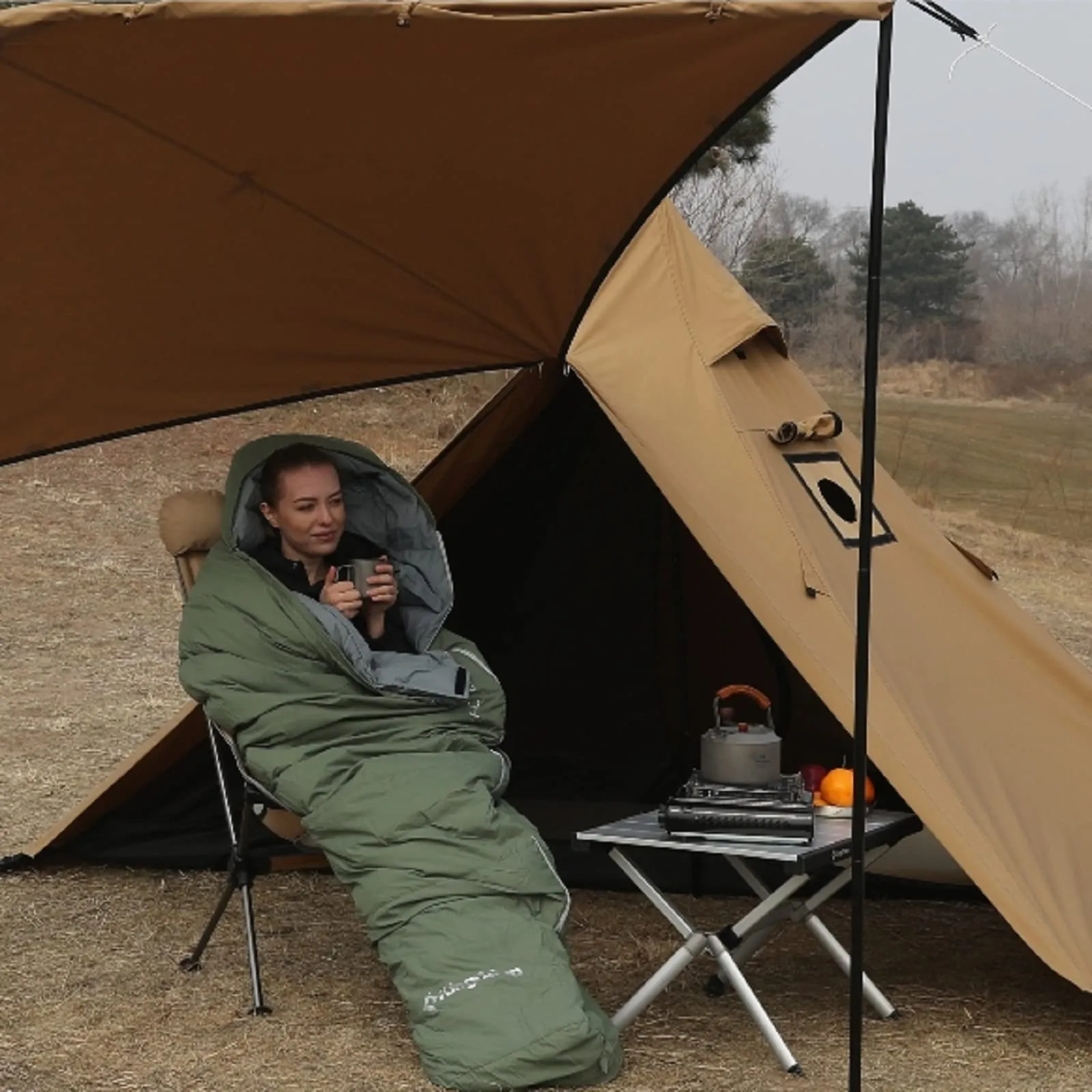 KingCamp PROTECTOR 600 Down Sleeping Bag-Mummy