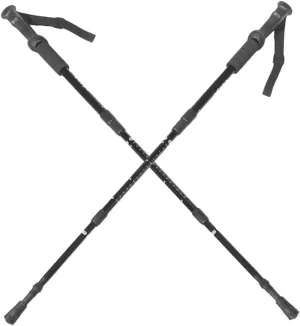 Kisangel Lightweight Trekking Poles Camera Mount Shock-Absorbing Handle for Hiking Trekking