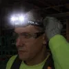 Klein Rechargeable Headlamp with Fabric Strap, 400 Lumens, All-Day Runtime 56048