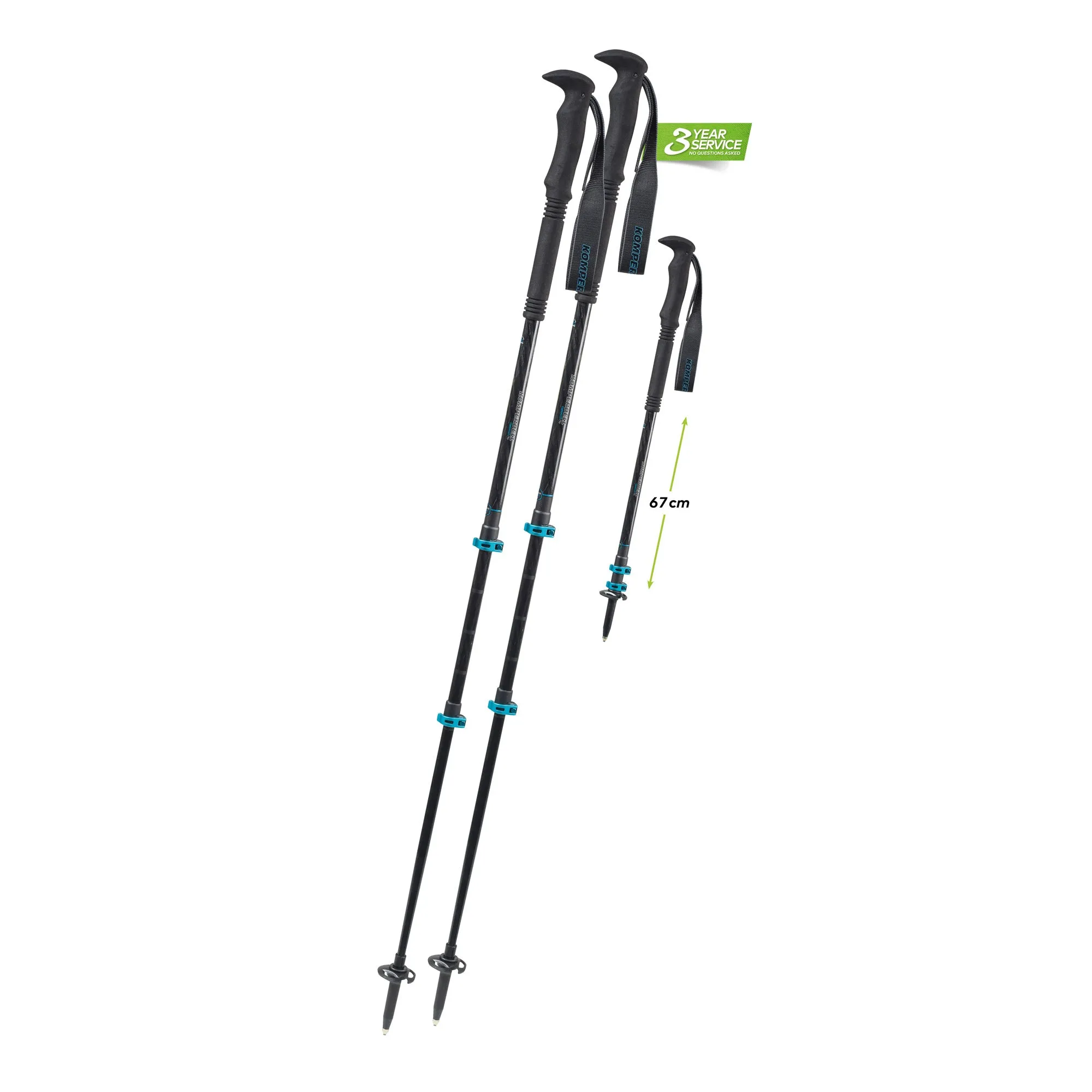 Komperdell C3 Carbon Pro Trekking Poles