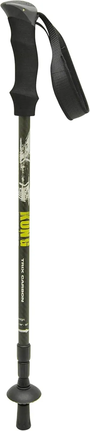 Kong Trekking Poles Trix Carbon, Black, Carbon/Aluminium