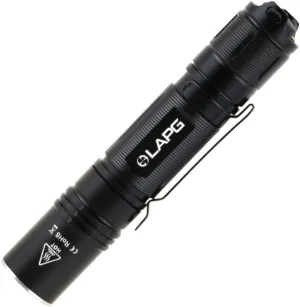 LA Police Gear LAPG F2 700 Lumen Multi-Output Tactical Flashlight, Compact LED Flashlight, USB Rechargeable Flashlight