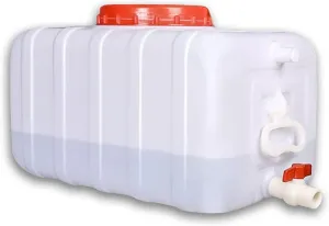 Large Plastic Water Storage Tanks，Emergency Water Storage 50L/80L/110L/200L Camping Hiking Water Storage Water Container，Multifunctional Water Tank