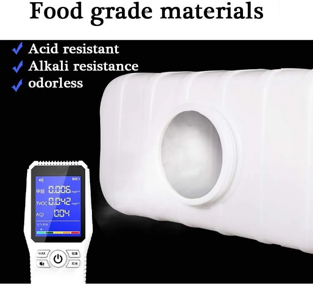 Large Plastic Water Storage Tanks，Emergency Water Storage 50L/80L/110L/200L Camping Hiking Water Storage Water Container，Multifunctional Water Tank