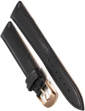 Leather Watch Band With Rose Gold Clasp For DW Watch Strap For Daniel For Wellington Bracelet Accessories
