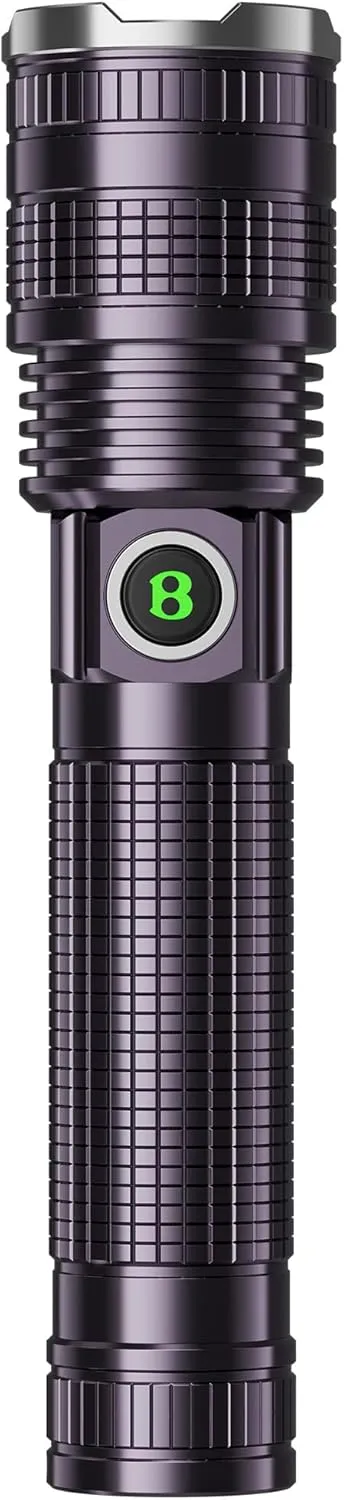 LED Flashlight High Lumens(Purple)