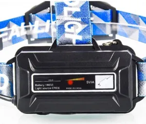 LED Head Torch,Headlamp -USB Rechargeable LED Head Lamp， HeadLamps for Adults, Camping, Outdoors ，Hard Hat Work