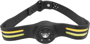 LED Headlamp Motion Sensor Bright USB Rechargeable Headlight with Silicone Headband for Camping Hiking Running Fishing Dual Light Sources