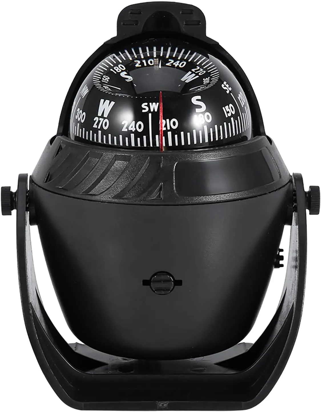 LED Marine Navigation Tool | High - Accuracy Guidance for Boats/Cars/Trucks | Pivoting Electronic Navigation Device with Adjustable Bracket | 5.39 Sturdy ABS Plastic