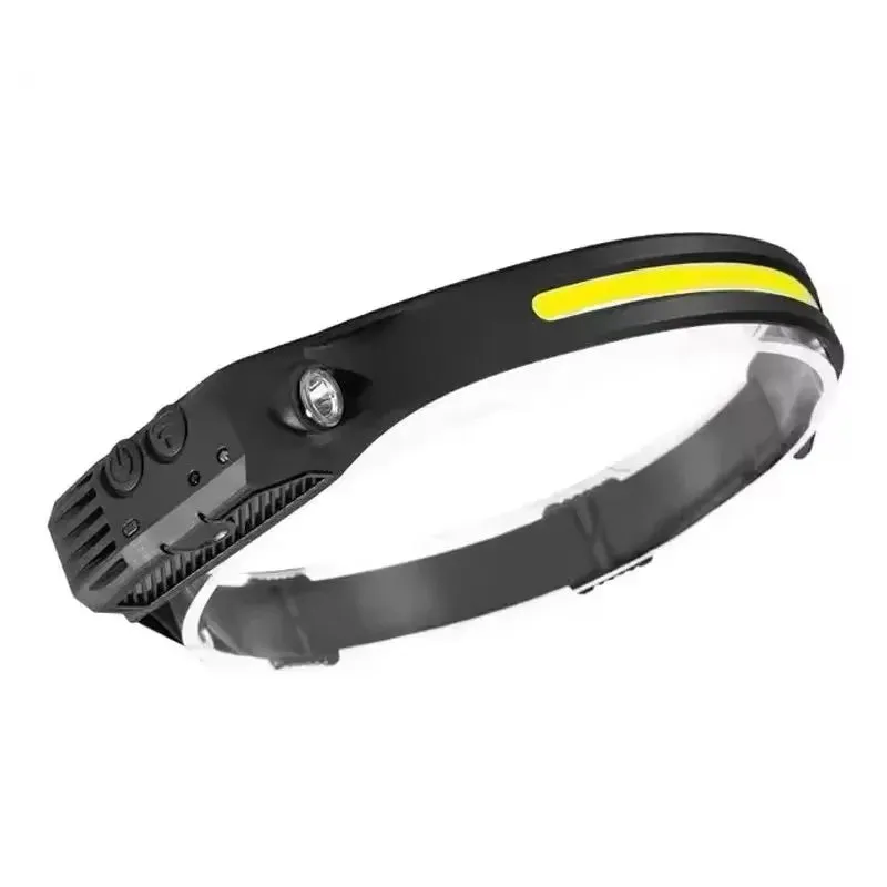 LED Sensor Headlamp Camping Search Light Head Flashlight Rechargeable Powerful Lamp Front Lanterns Headlights 6 Styles