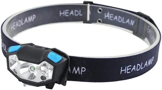 LED Strong Light Headlight Charging Induction Mini Night Fishing Miner's Lamp Head-Mounted Flashlight 3000