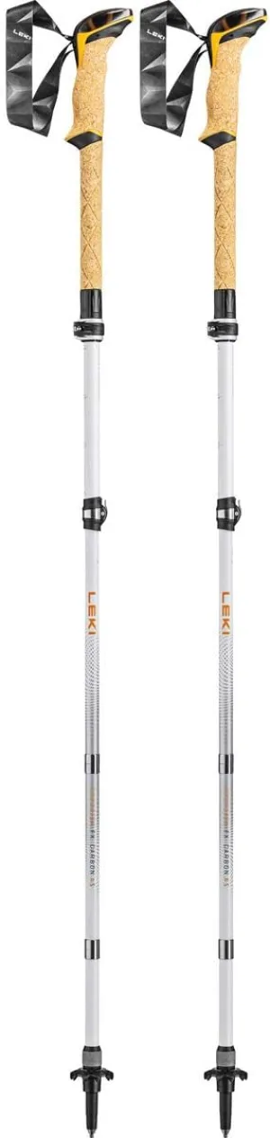 LEKI Cressida FX Carbon AS Collapsible Lightweight Walking Poles for Trekking & Hiking