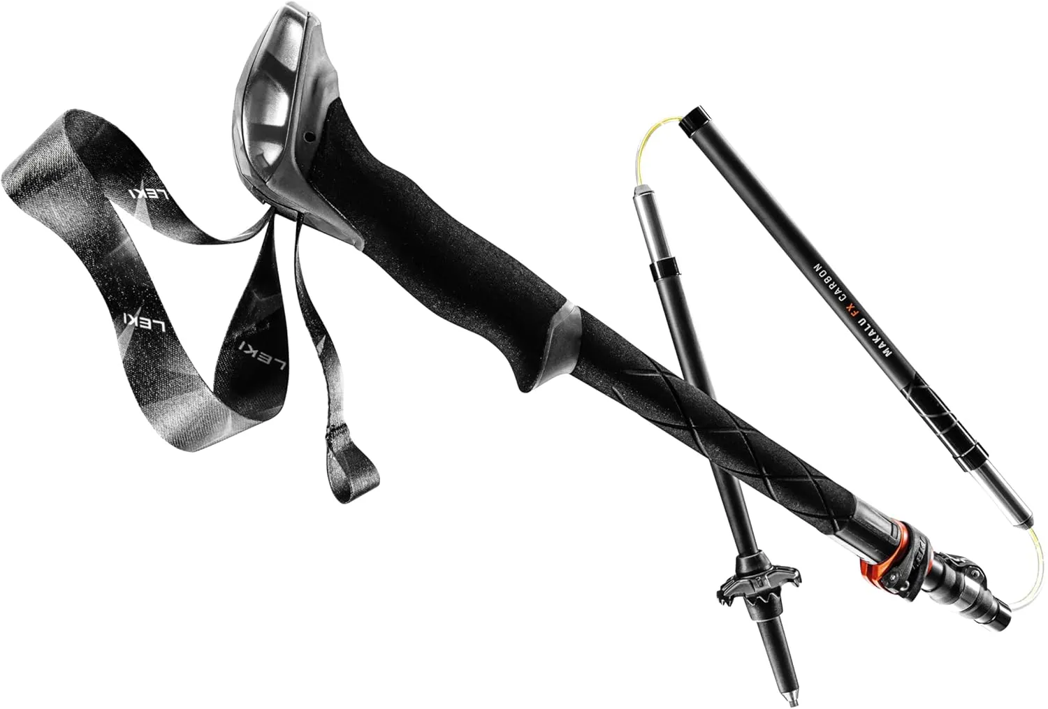LEKI Makalu FX Carbon Adjustable Lightweight Walking Poles for Trekking & Hiking