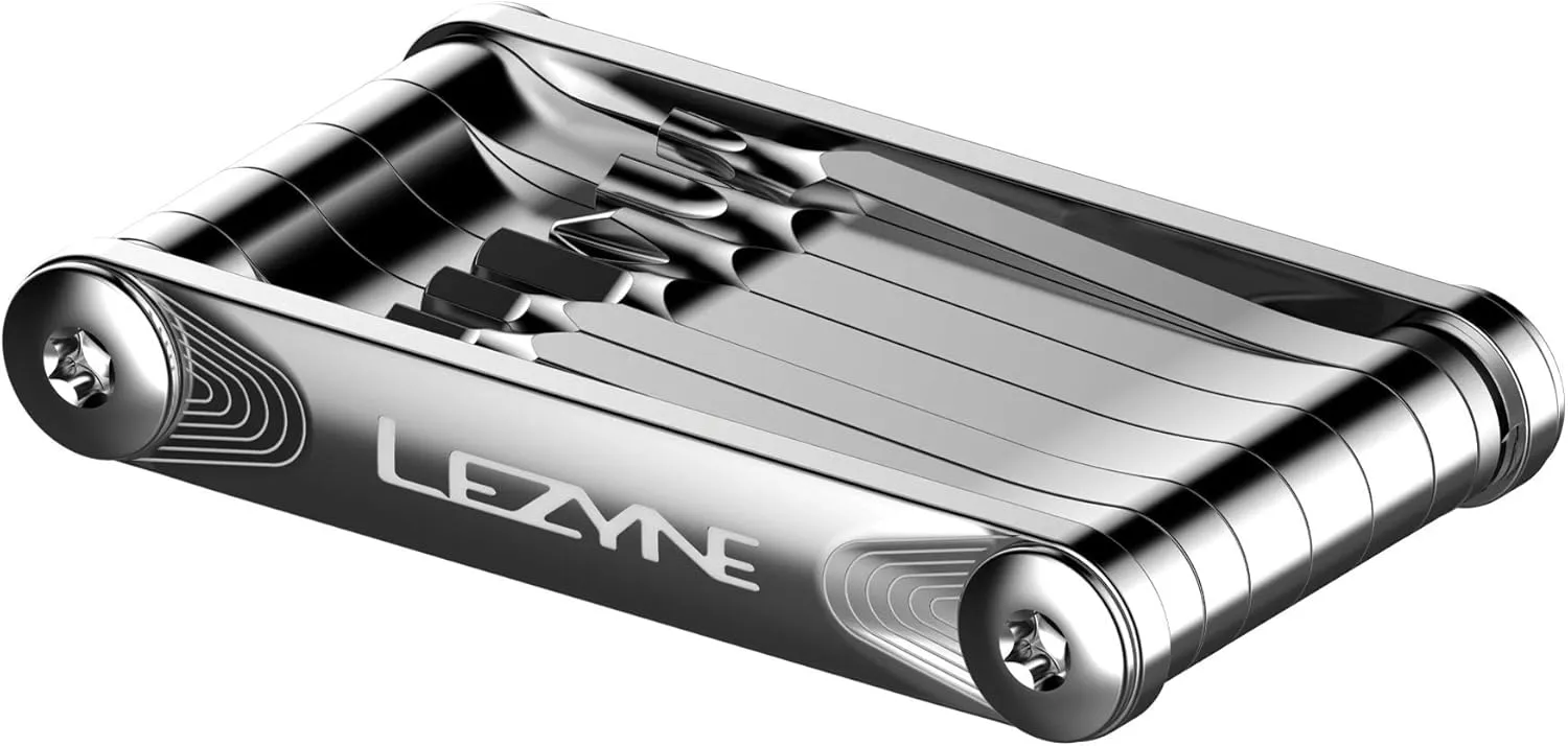 LEZYNE SV PRO 11 Bicycle Multi-Tool, Alloy Side Plates, Stainless Steel Bits, Hex 2/2.5/3/4/5/6/8mm, T10/T25/T30, Bike Tool