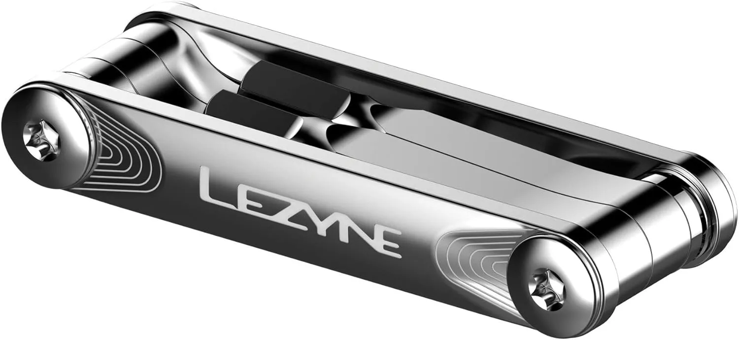 LEZYNE SV PRO 5 Bicycle Multi-Tool, Alloy Side Plates, Stainless Steel Bits, Hex 3/4/5/6mm, Phillips, Compact Bike Tool