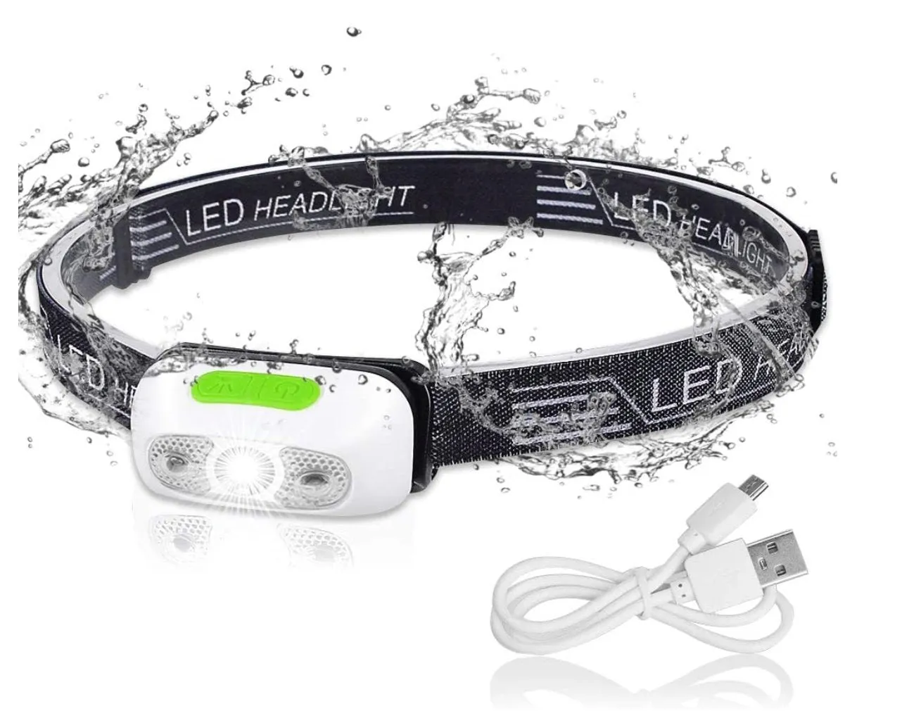 Lightweight Headlamp (USB Rechargeable)